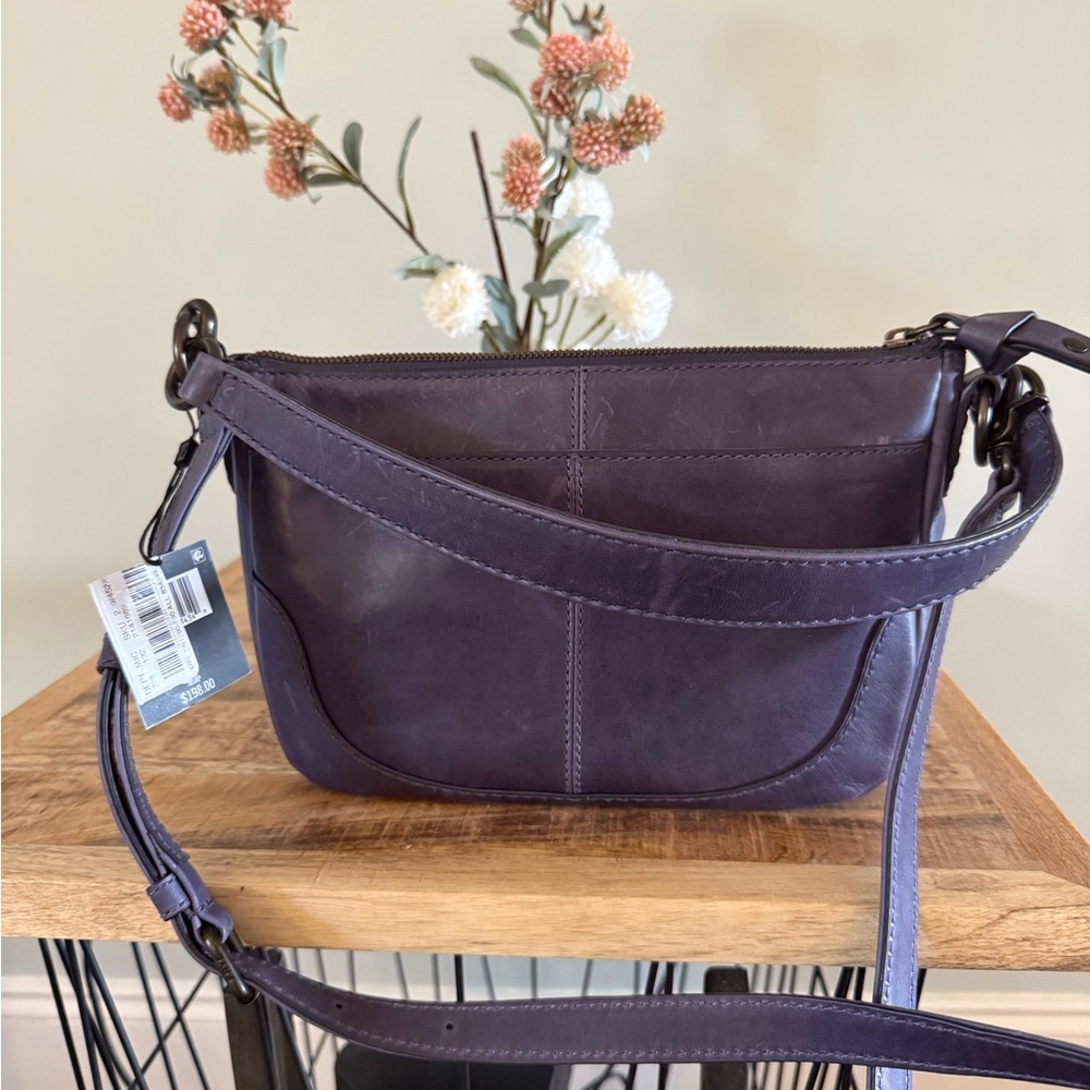 Frye Melissa Crossbody Eggplant